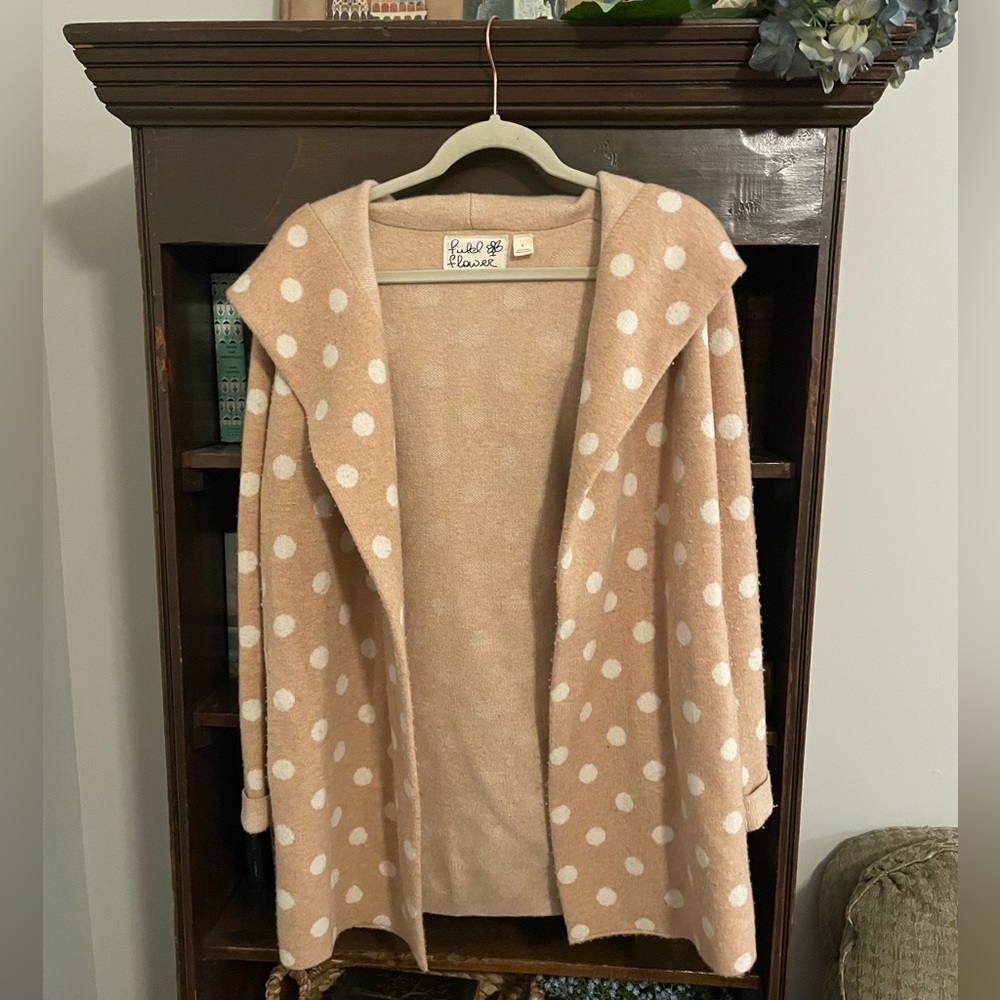 Anthropologie Field and Flower Sweater Coat
